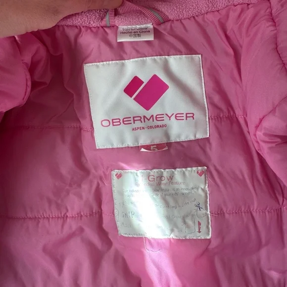 Obermeyer ski set